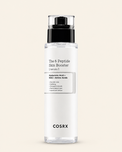 COSRX The 6 Peptide Skin Booster Siero Viso con Niacinamide e Acido Ialuronico 150ml