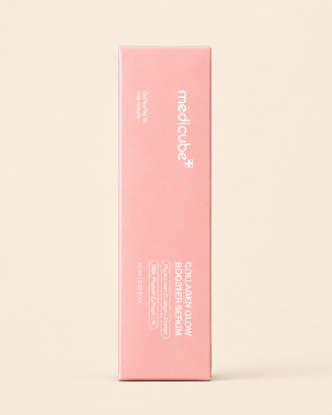 medicube Siero Viso Collagen Glow Booster con Proteine del Latte e Collagene 15ml