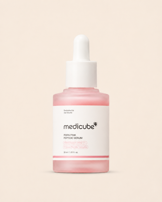 medicube Siero Viso PDRN Pink Peptide con DNA del Salmone e 5 Peptidi 30ml