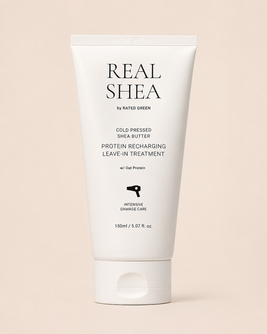 Rated Green Real Shea Trattamento Leave-In Capelli Danneggiati con Proteina d'Avena 150ml