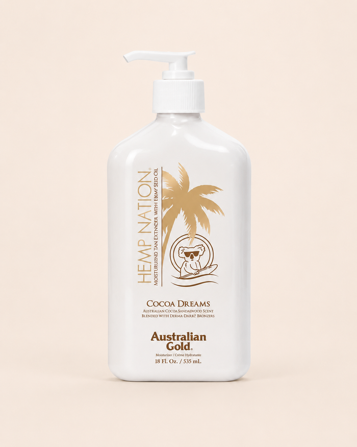 Australian Gold Hemp Nation Cocoa Dreams Crema Prolungante Abbronzatura 535ml