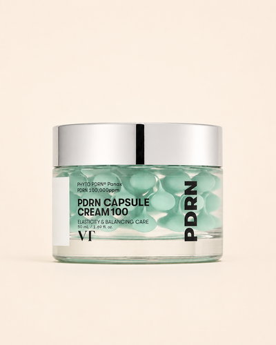 VT Cosmetics PDRN Capsule Cream 100 Crema Viso Elasticità e Idratazione 50ml