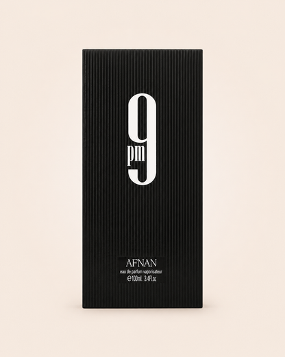 Afnan 9 PM Eau de Parfum Uomo Speziato Legnoso 100ml
