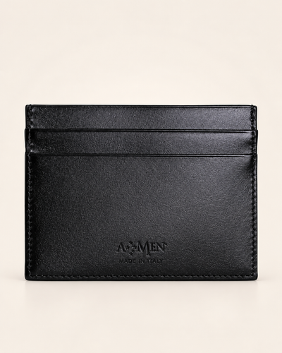 Porta carte di credito in pelle 4 scomparti