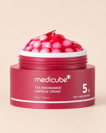 medicube Crema Viso TXA Niacinamide Capsule Cream Uniformante 5% 55g