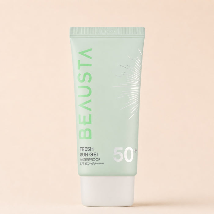 Beausta Gel Solare Viso Fresco Waterproof SPF50+ 50g