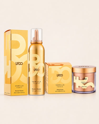BIS LPDO Vanilla Tonic — Body Cream e Shower Mousse