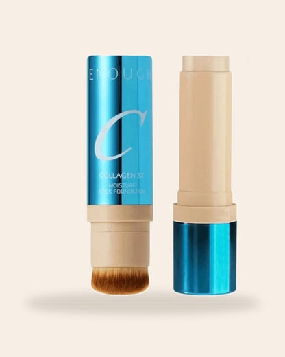 Enough Collagen 3X Moisture Stick Foundation — applicatore a pennello